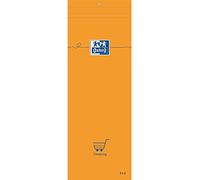 Oxford - Lotto di 10 bloc-notes shoping Arancione 74 x 210 mm rigata 80 F