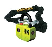 Oxford Lucchetto A Catena Big Boss Alarm 12mm 1.5m