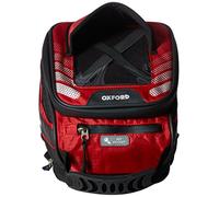 Oxford M4R Tank N Tailer moto serbatoio magnetico/borsa da sella - rosso