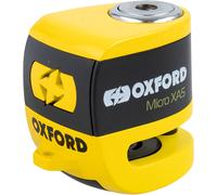 Lucchetto Di Disco OXFORD xa5 Alarm-Amarillo & Nero per Moto Ricambi