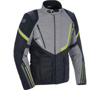 Oxford Montreal 4.0, giacca tessile impermeabile 4XL male Nero/Grigio/Giallo Fluo