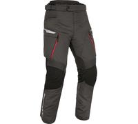Oxford Montreal 4.0, pantaloni tessili impermeabili L male Grigio Scuro/Nero/Rosso