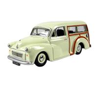 Oxford Morris Minor Traveller in Old English White 1:76 scale diecast model