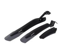 Oxford Mudstop MTN Mudguard Mu877 | off-Road Bike Cycle Mudguards, MU877-Parafanghi per Bici Fuoristrada, Nero, Set (F: 580mm R: 555mm)
