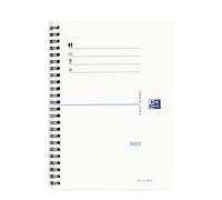 Oxford My Fab, Ricambio Agenda A5 2022 Settimanale Vista, Castellano