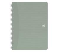Oxford My Rec'Up - Quaderno a spirale, formato A4, a quadretti, 180 pagine, colore: Verde