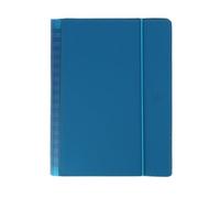 Oxford MyFab, Agenda 2024 Settimana Vista, A5, con Custodia con Copertina Extra e Ricarica con Spirale, Blu