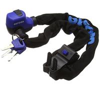 OXFORD OF202 Catena antifurto con guaina protettiva Blu nero