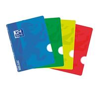 Oxford OpenFlex - Pack di 10 libretas puntatura, Coperchio Plastica, A5 +, tinta unita