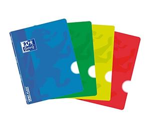 Oxford OpenFlex - Pack di 10 libretas puntatura, Coperchio Plastica, A5 +, tinta unita