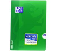 Oxford Openflex - Quaderno con copertina in polipropilene, formato A4, 21 x 29,7 cm, quadretti piccoli 5 x 5, 96 pagine, colori assortiti