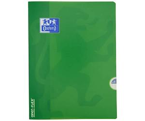Oxford OpenFlex Seyès - Quaderno in polipropilene, 96 pagine, 24 x 32 cm, colore: Verde