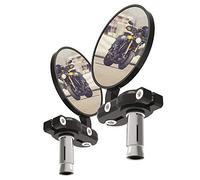 Oxford Rearview Mirrors Set Argento
