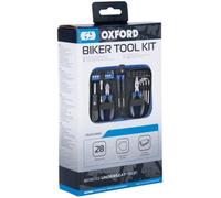 Oxford Kit attrezzi da viaggio 15-31 – 28 pezzi sotto sella per moto e scooter