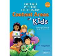 Oxford Picture Dictionary Content Areas for Kids: English Dictionary (Tascabile)