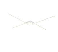 Oxford plafoniera-applique ad"x" bianca l. 102cm 27W LED/ 4.000K/ 3300Lm