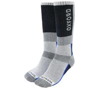 Oxford Prodotti Calze Termiche Regolari Moto Oxsocks Inverno Equitazione Moto Scooter, nero, grigio., S