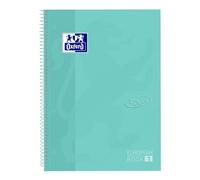 Oxford Quaderno microperforato Touch 80 fogli colore Ice Mint Pastel