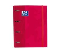 Cartella portadocumenti Carpeblock Oxford Classic EuropeanBinder con ricarica A4+ rossa