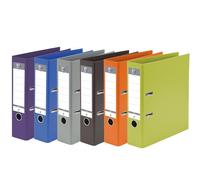 OXFORD Raccoglitore a leva, Smart Pro+ A4XL, dorso 80 mm, 2 anelli a D, copertina in polipro, colori assortiti