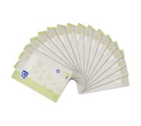 Oxford Recycling - Quaderno A4, a righe, rigatura 1, 16 fogli, 15 pezzi