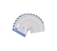 Oxford Recycling - Quaderno A5, a quadretti, rigatura 4, 16 fogli, 15 pezzi