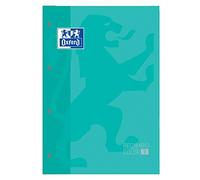 Oxford Ricambio colore menta Oxford A4 .80 fogli quadretti 5x5
