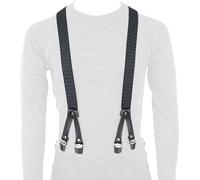 Oxford Riggers Chic, bretelle Taglia unica male Nero/Bianco