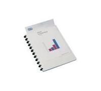 Elba Bürosysteme 61430WE - Raccoglitore ad anelli Vario-Zipp con 20 tasche, formato A4, 235 x 310 mm, colore: Bianco