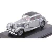 OXFORD SCALA 1:43 MODELLINO AUTO STATICO DIECAST JAGUAR SS 2.5 LITRE SILVER 1/43