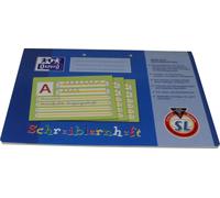 Oxford Schreiblernheft, A4 Quer Heft A4 - 16 Lineatur SL Farb.Mittelband