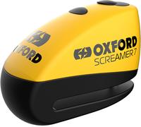 Oxford Xa7 Screamer Alarm Disc Lock Giallo 7 mm