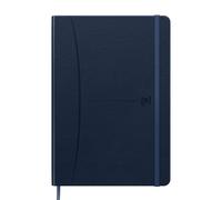 Oxford Signature 400154945 - Taccuino A5, a righe, 80 fogli, colore: Blu