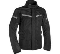 Oxford Spartan Long, giacca tessile impermeabile S male Nero
