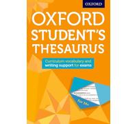 Oxford Student's Thesaurus [Lingua inglese]