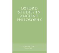 Oxford Studies in Ancient Philosophy, Volume 56