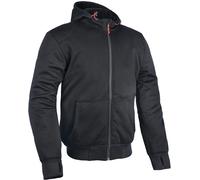 Oxford Super 2.0 Felpa con cappuccio motociclistica, nero, taglia L per maschi