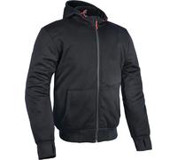 Oxford Super 2.0 Felpa con cappuccio motociclistica, nero, taglia XL per maschi