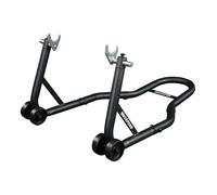 Oxford Big Black Biker Rear Stand Support Argento