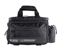 Oxford T-Series T18 - Borsa a sgancio rapido con portapacchi, 18 l