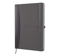 Oxford Taccuino Signature, formato DIN A5, a righe, 80 fogli, compatibile con SCRIBZEE, colore: grigio