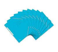 Oxford Top File + cartellina angolare A4, extra resistente, in cartone, azzurro, confezione da 10 pezzi, 400116323