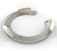 Oxford Type 2 QR Adattatore bicicletta, argento-grigio per maschi