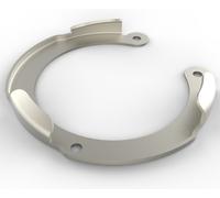 Oxford Type 6 QR Adattatore bicicletta, argento-grigio per maschi