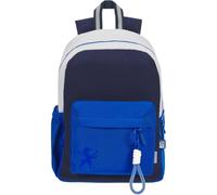 Oxford Zaino per la scuola, per bambini, con scomparto rigido per computer portatile, per accessori scolastici, impermeabile, per la scuola, blu navy