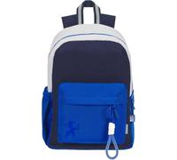 Oxford Zaino per la scuola, per bambini, con scomparto rigido per computer portatile, per accessori scolastici, impermeabile, per la scuola, blu navy