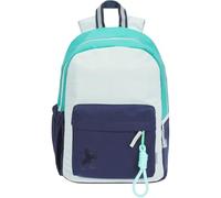 Oxford Zaino per la scuola, per bambini, con scomparto rigido per computer portatile, per accessori scolastici, impermeabile, per la scuola, turchese