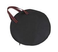 Oxfords - Borsa per batteria in tessuto muto nero, con cerniere antiruggine, tappetino per pratica muto facile da trasportare in tessuto Oxford