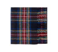 Oxfords Cashmere Sciarpa tartan in 100% lana d’agnello, Black Stewart