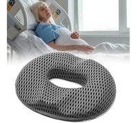 OXFUZZ Cuscino Antidecubito per Anziani, Ciambella Cuscino Sedia Memory Foam, Anello della Sede del Coccige, Cuscino per Seduta Ortopedico per Casa, Auto, Ufficio D